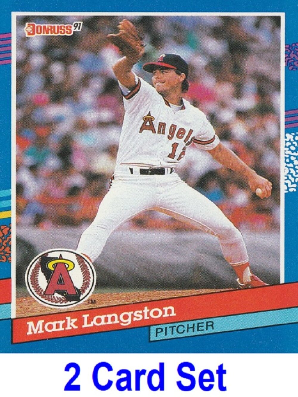 Mark Langston Baseball Card Collection